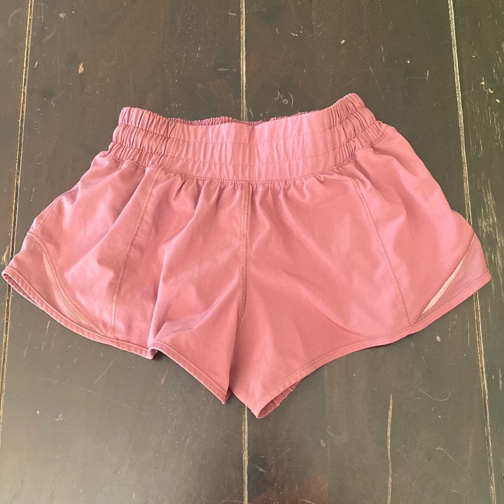 Lululemon Pink Hotty Hot Shorts 2.5